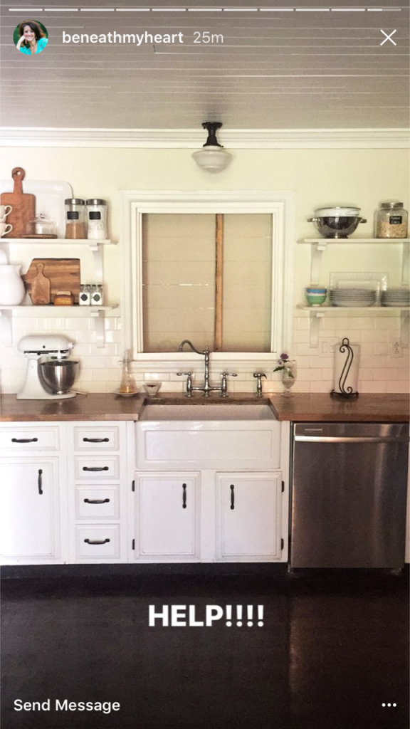 Decorating The Wall Above A Kitchen Sink With No Window ...