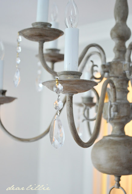 DIY Antique Brass Chandelier Tutorial