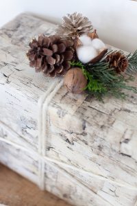 birch bark wrapping paper